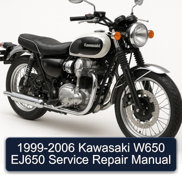 1999-2006 Kawasaki W650 EJ650 Service Repair Manual