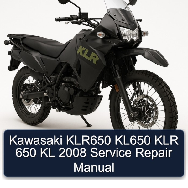 Kawasaki KLR650 KL650 KLR 650 KL 2008 Service Repair Manual