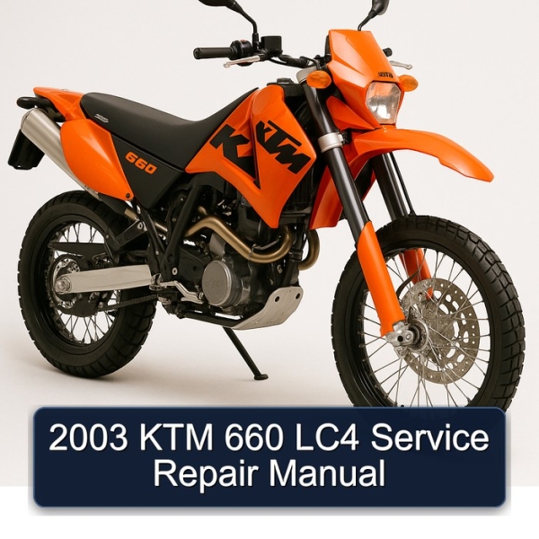 2003 KTM 660 LC4 Service Repair Manual