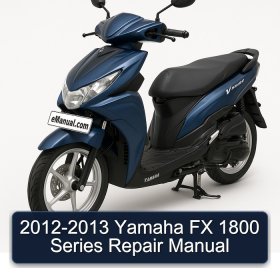 2012-2013 Yamaha FX 1800 Series Repair Manual