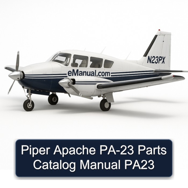 Piper Apache PA-23 Parts Catalog Manual PA23