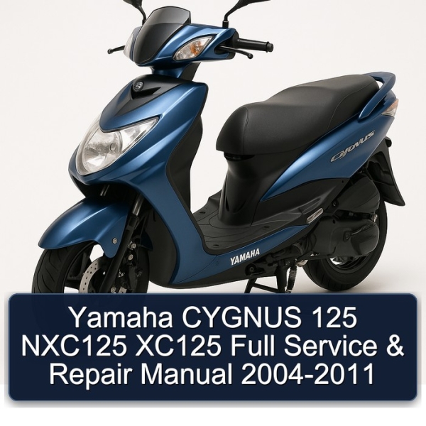 Yamaha CYGNUS 125 NXC125 XC125 Full Service & Repair Manual 2004-2011