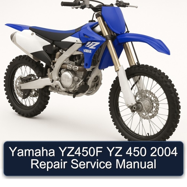 Yamaha YZ450F YZ 450 2004 Repair Service Manual