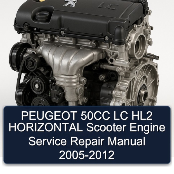 PEUGEOT 50CC LC HL2 HORIZONTAL Scooter Engine Service Repair Manual 2005-2012