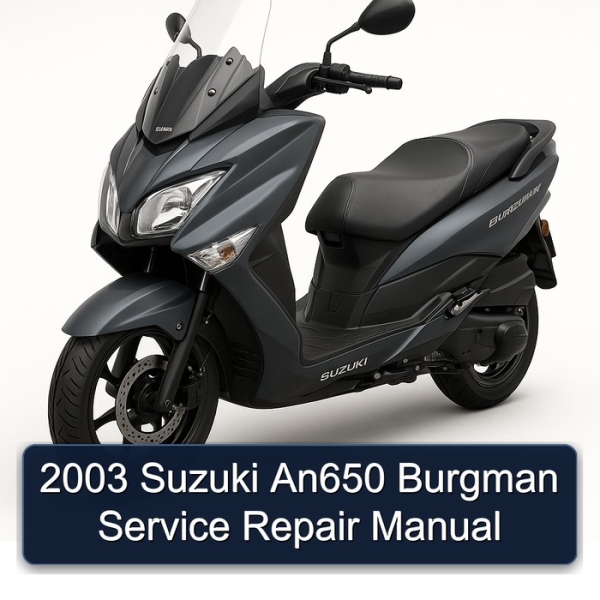 2003 Suzuki An650 Burgman Service Repair Manual
