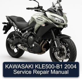 KAWASAKI KLE500-B1 2004 Service Repair Manual