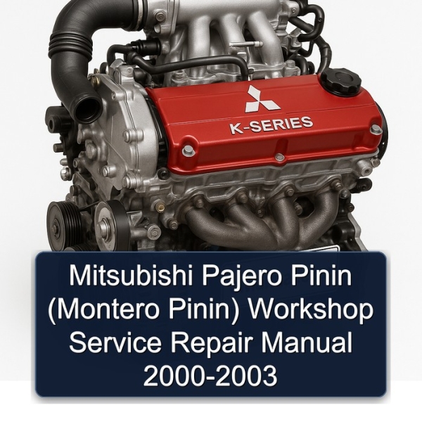 Mitsubishi Pajero Pinin (Montero Pinin) Workshop Service Repair Manual 2000-2003