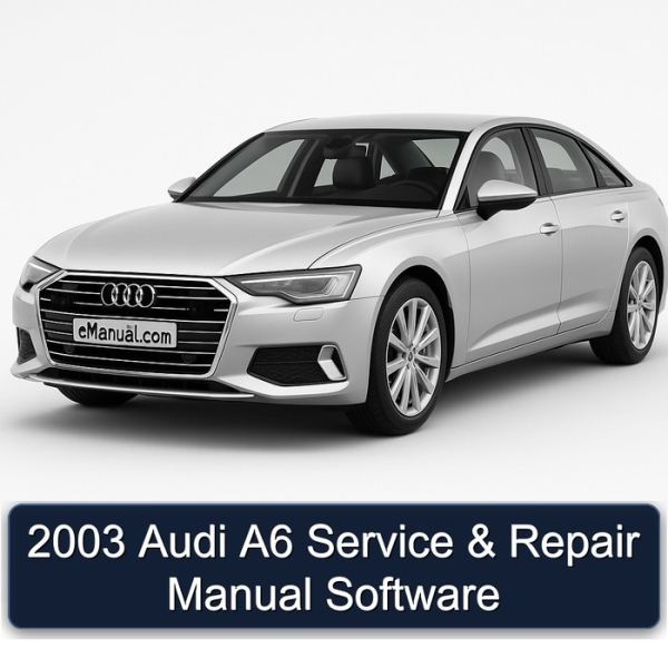 2003 Audi A6 Service & Repair Manual Software