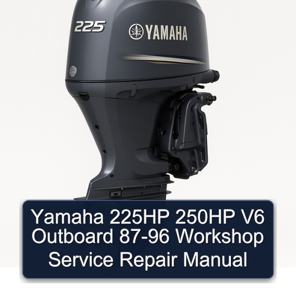Yamaha 225HP 250HP V6 Outboard 87-96 Workshop Service Repair Manual