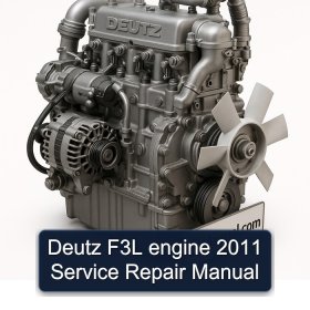 Deutz F3L engine 2011 Service Repair Manual