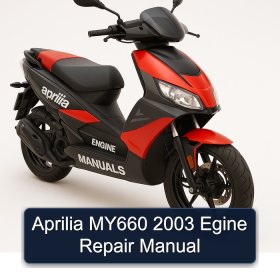 Aprilia MY660 2003 Egine Repair Manual