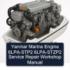 Yanmar Marine Engine 6LPA-STP2 6LPA-STZP2 Service Repair Workshop Manual