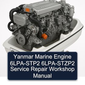 Yanmar Marine Engine 6LPA-STP2 6LPA-STZP2 Service Repair Workshop Manual