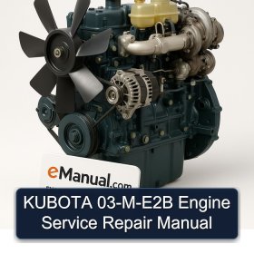 KUBOTA 03-M-E2B Engine Service Repair Manual