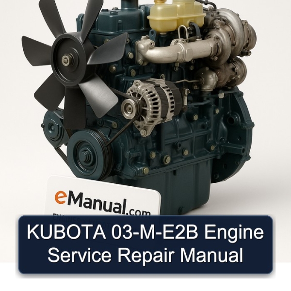 KUBOTA 03-M-E2B Engine Service Repair Manual