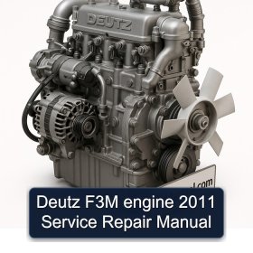 Deutz F3M engine 2011 Service Repair Manual