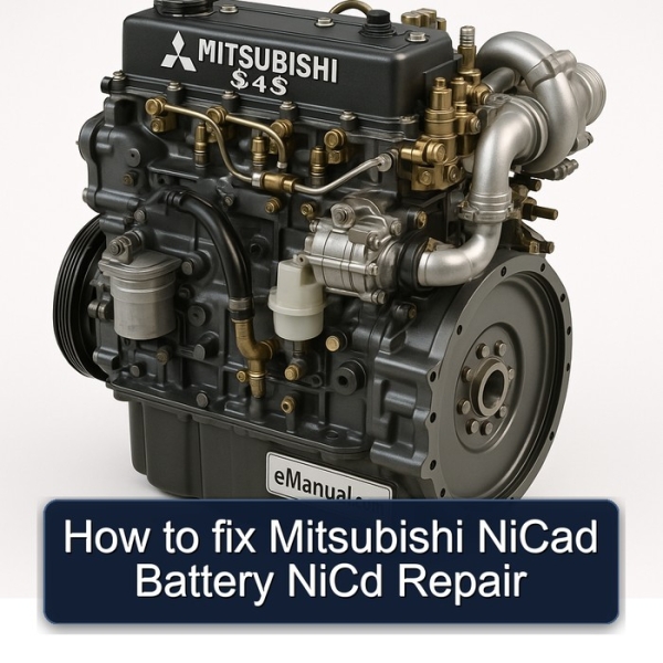 How to fix Mitsubishi NiCad Battery NiCd Repair