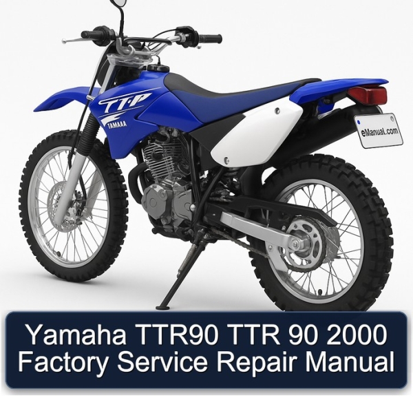 Yamaha TTR90 TTR 90 2000 Factory Service Repair Manual