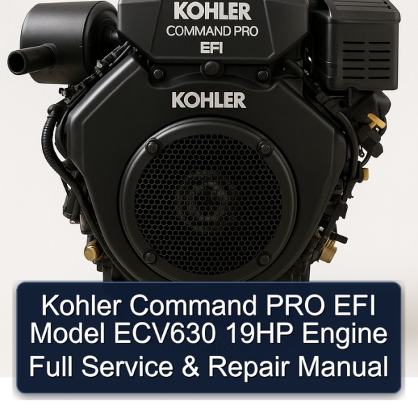 Kohler Command PRO EFI Model ECV630 19HP Engine Full Service & Repair Manual