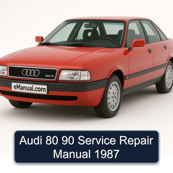 Audi 80 90 Service Repair Manual 1987