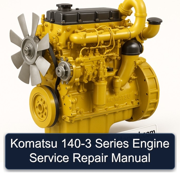 Komatsu 140-3 Series Engine Service Repair Manual