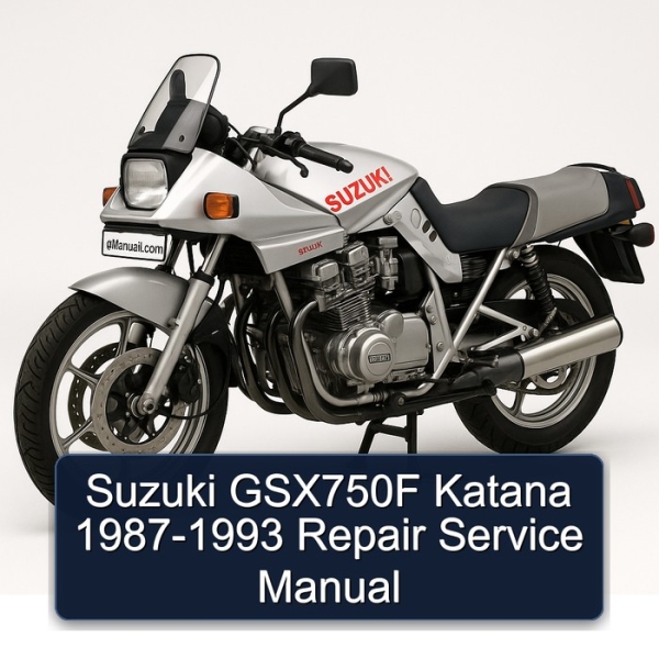 Suzuki GSX750F Katana 1987-1993 Repair Service Manual