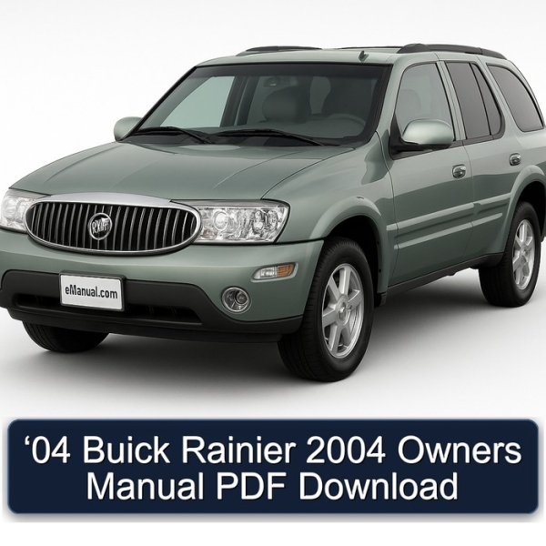 ‘04 Buick Rainier 2004 Owners Manual PDF Download