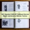 1991 Yamaha C30ELRP Outboard Service Repair maintenance Manual. Factory