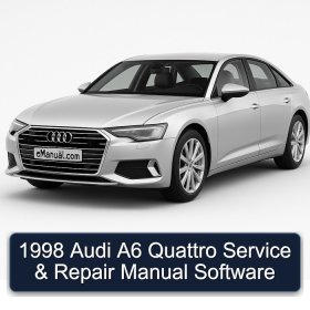 1998 Audi A6 Quattro Service & Repair Manual Software