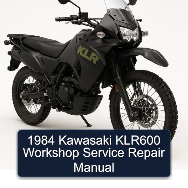 1984 Kawasaki KLR600 Workshop Service Repair Manual