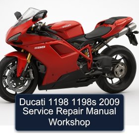 Ducati 1198 1198s 2009 Service Repair Manual Workshop