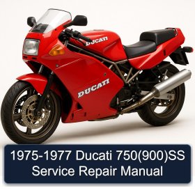 1975-1977 Ducati 750(900)SS Service Repair Manual