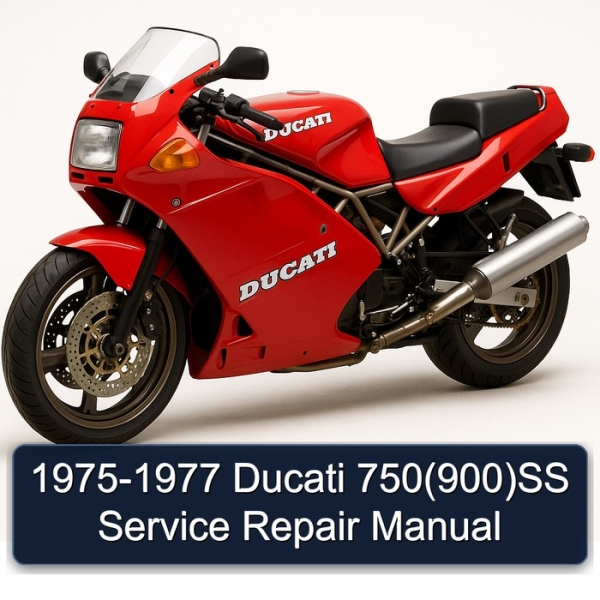 1975-1977 Ducati 750(900)SS Service Repair Manual