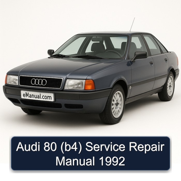 Audi 80 (b4) Service Repair Manual 1992