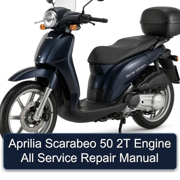 Aprilia Scarabeo 50 2T Engine All Service Repair Manual