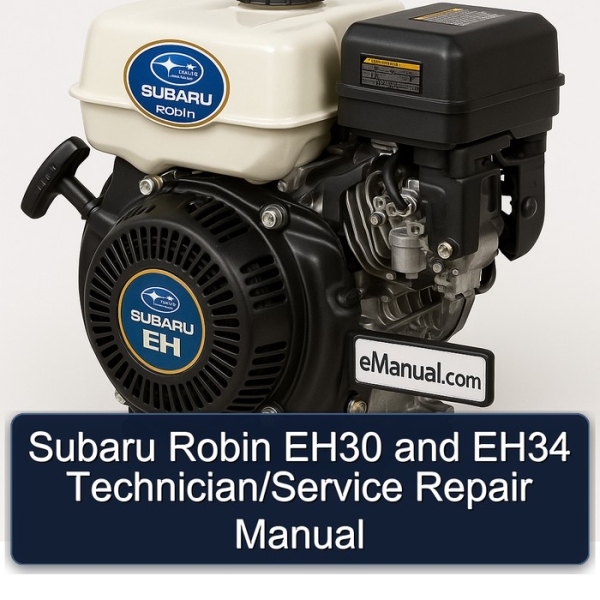Subaru Robin EH30 and EH34 Technician/Service Repair Manual