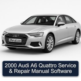 2000 Audi A6 Quattro Service & Repair Manual Software