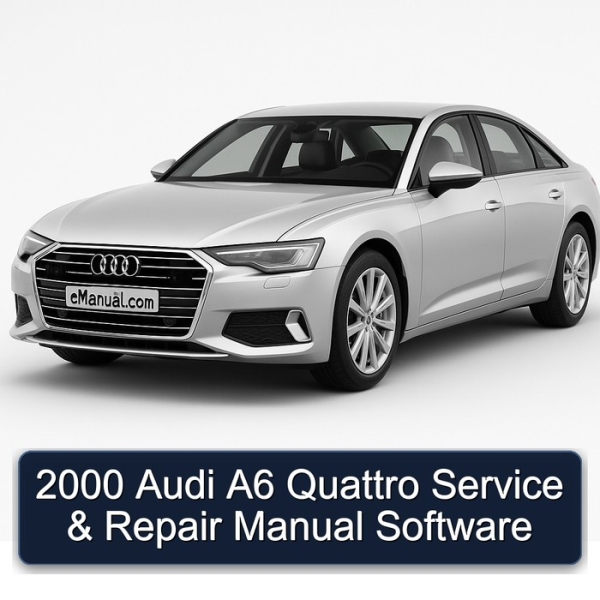 2000 Audi A6 Quattro Service & Repair Manual Software