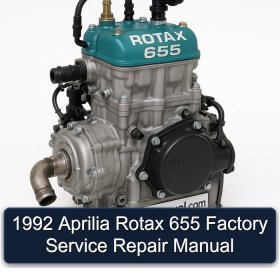 1992 Aprilia Rotax 655 Factory Service Repair Manual
