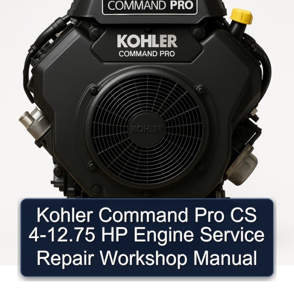 Kohler Command Pro CS 4-12.75 HP Engine Service Repair Workshop Manual