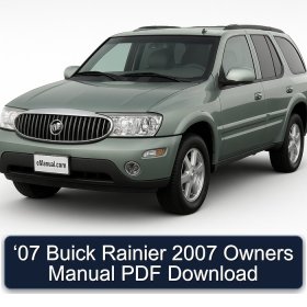 ‘07 Buick Rainier 2007 Owners Manual PDF Download
