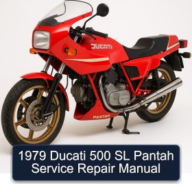1979 Ducati 500 SL Pantah Service Repair Manual