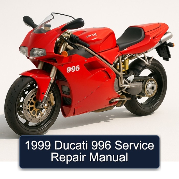 1999 Ducati 996 Service Repair Manual