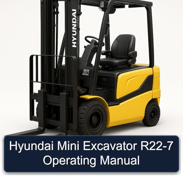 Hyundai Mini Excavator R22-7 Operating Manual