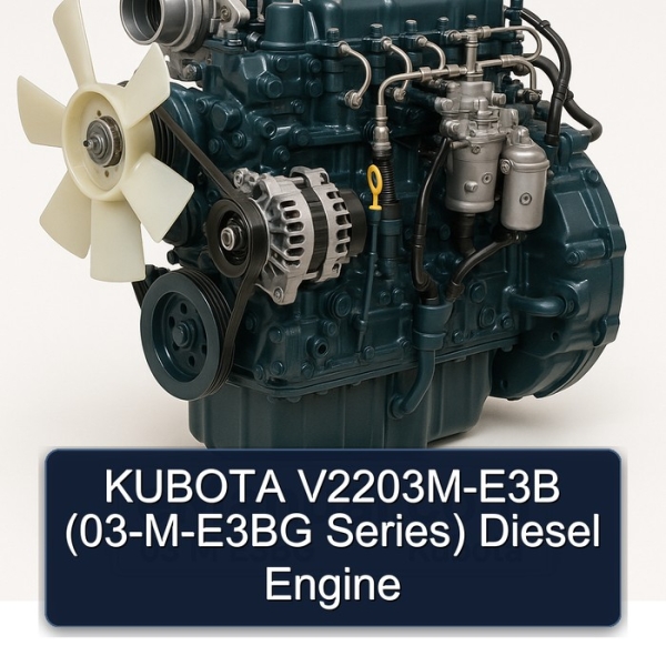 KUBOTA V2203M-E3B (03-M-E3BG Series) Diesel Engine