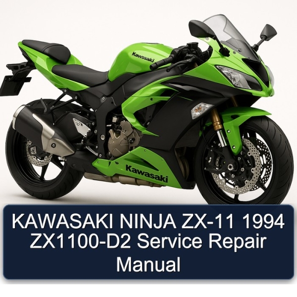 KAWASAKI NINJA ZX-11 1994 ZX1100-D2 Service Repair Manual