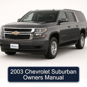 2003 Chevrolet Suburban Owners Manual