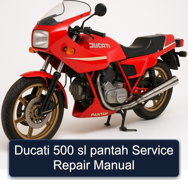 Ducati 500 sl pantah Service Repair Manual