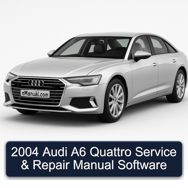 2004 Audi A6 Quattro Service & Repair Manual Software