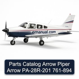 Parts Catalog Arrow Piper Arrow PA-28R-201 761-894